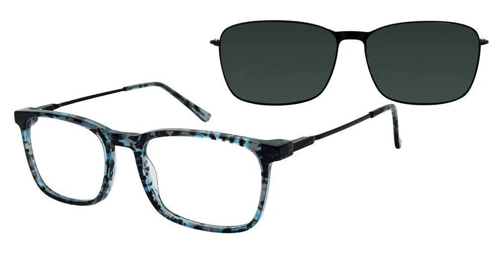 Revolution REV-DANIEL-w/Clip Eyeglasses - view 2